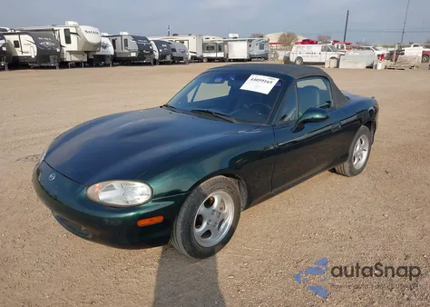 1999 Mazda Mx-5 Miata Leather Pkg/Popular Equipment Pkg/Sports Pkg/Touring Pkg z USA, uszkodzony, nr VIN JM1NB3535X0119614